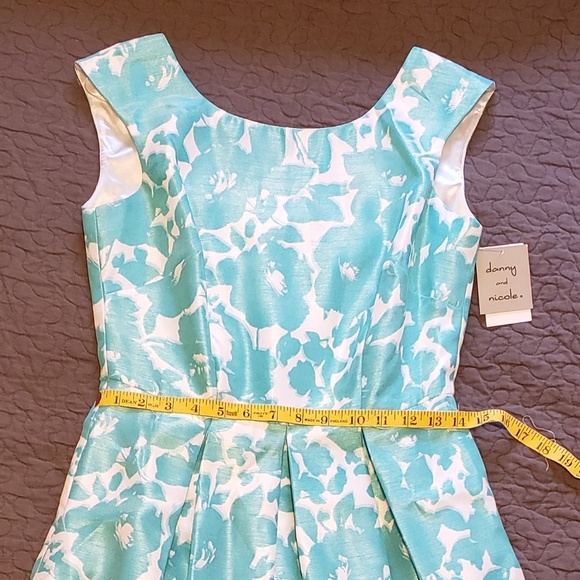 Danny & Nicole Petite Fit & Flair Dress - Picture 3 of 4